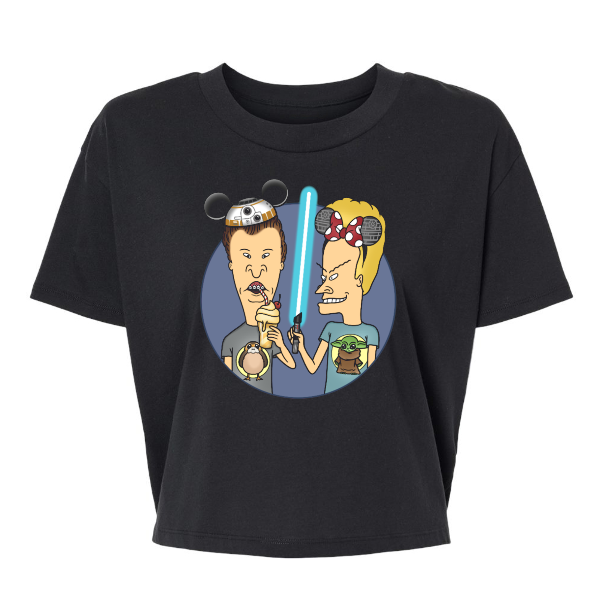 Rise of the Cornholio - Alternative Women's Crop Tee *NEW STYLE*