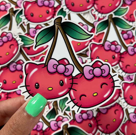 Cherry Kitties - Sticker