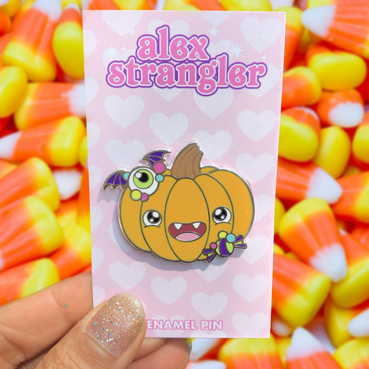 Spoopy Pumpkin - Enamel Pin