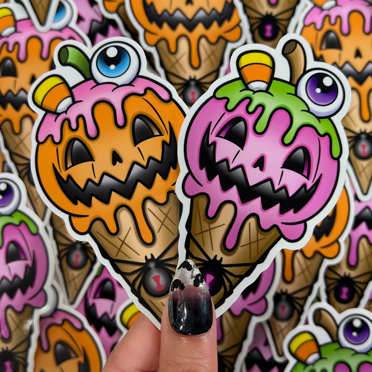 Halloween Cone - Sticker