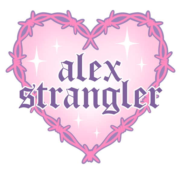 AlexStrangler Kuromi - Enamel Pin Pink/Purple