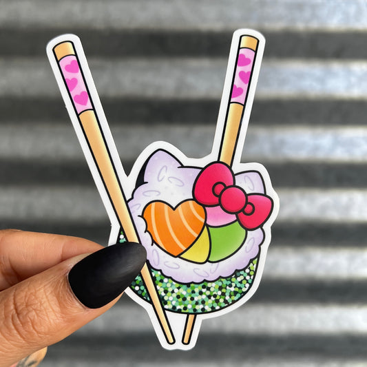 Kitty Sushi - Sticker