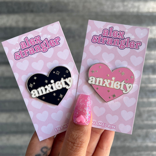 Anxiety - Enamel Pin