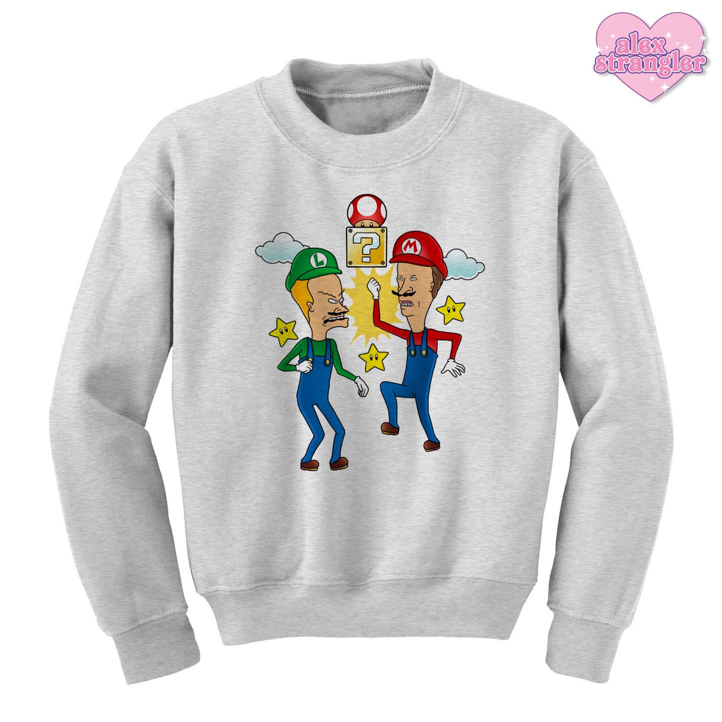 Super Idiots - Men's/Unisex Crewneck Sweatshirt