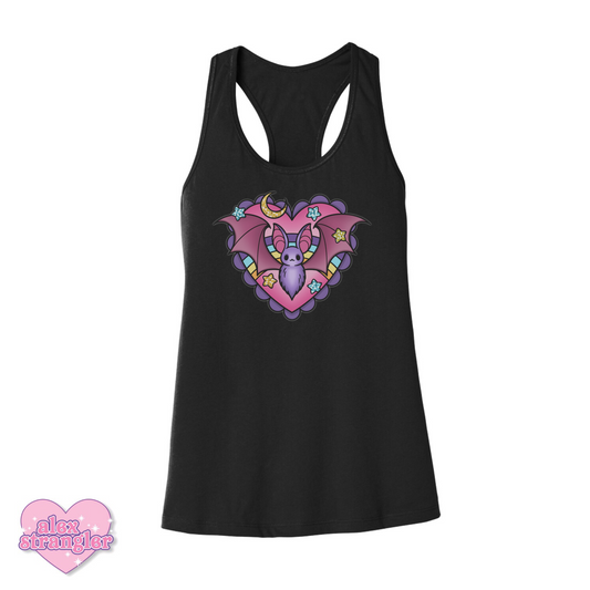 Spoopy Bat Heart - Women's Tank