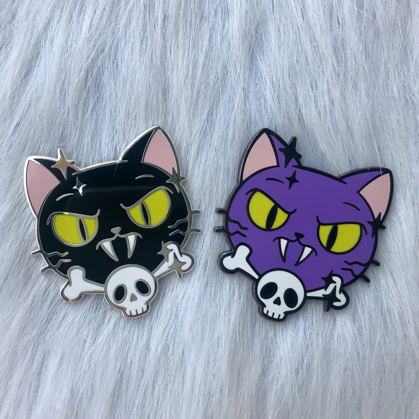 Evil Kitty  - Enamel Pin