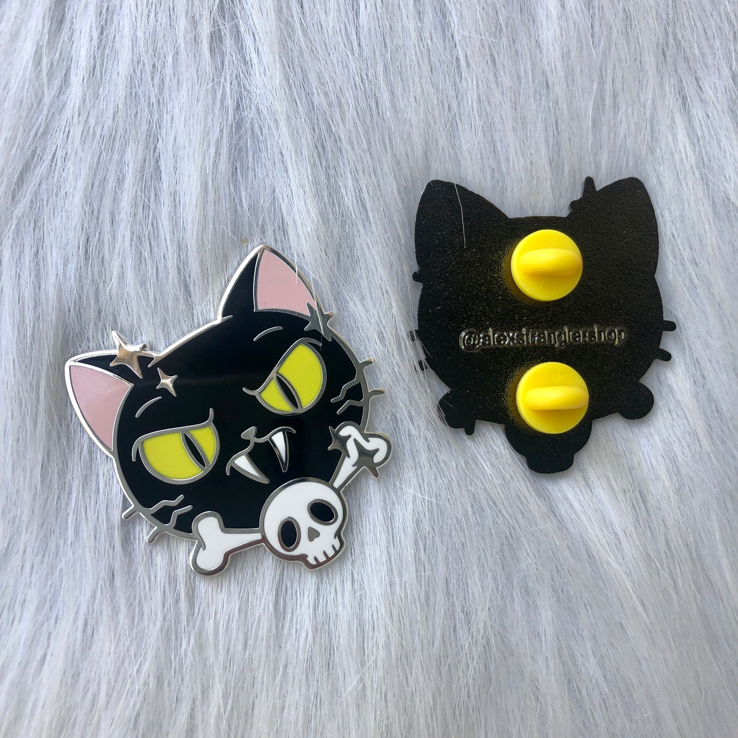 Evil Kitty  - Enamel Pin