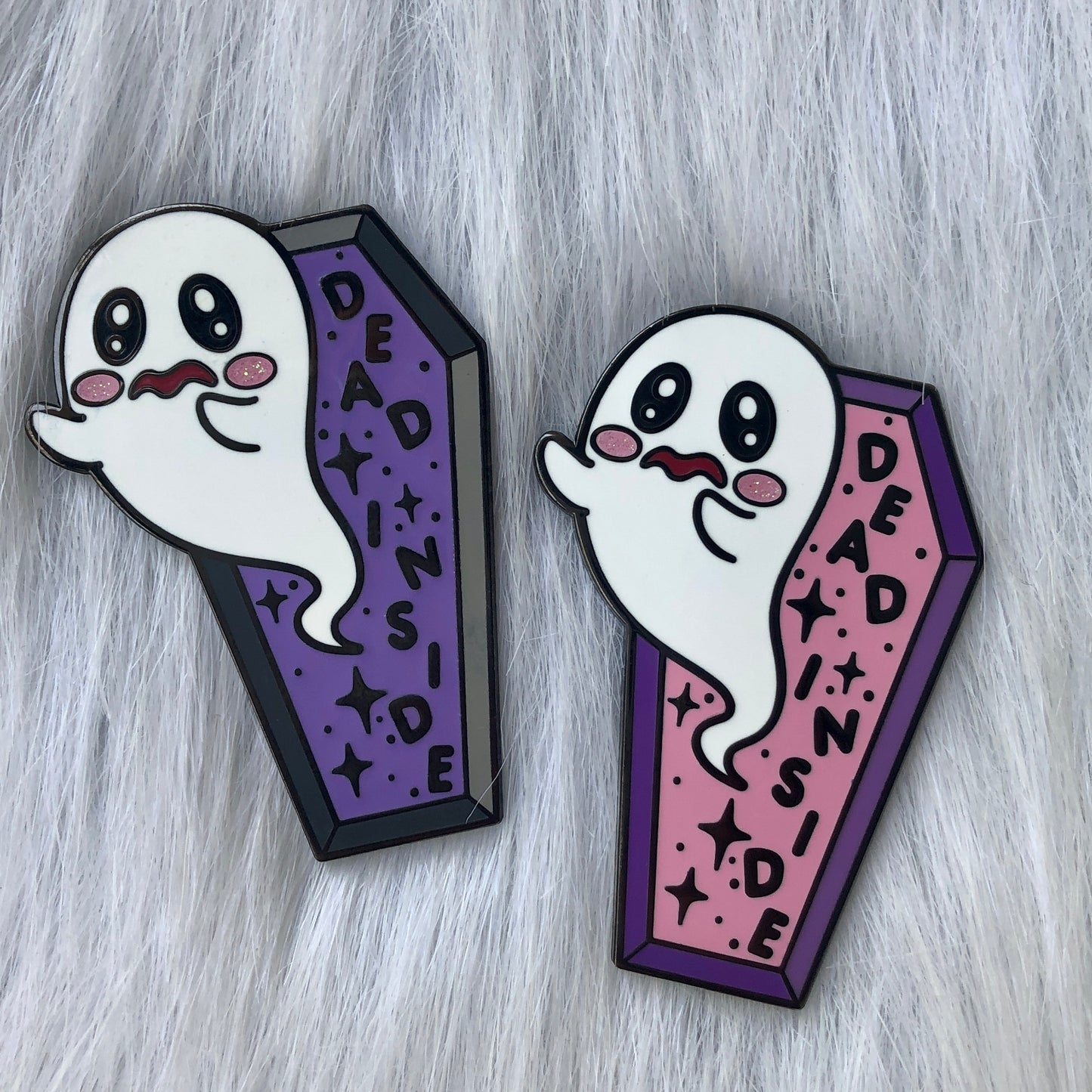 Dead Inside Ghostie  - Enamel Pin