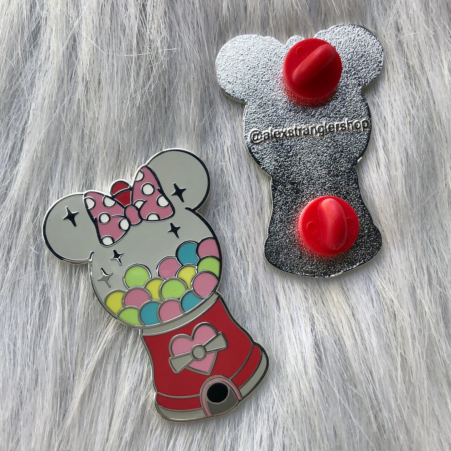Mrs. Mouse Gumball  - Enamel Pin