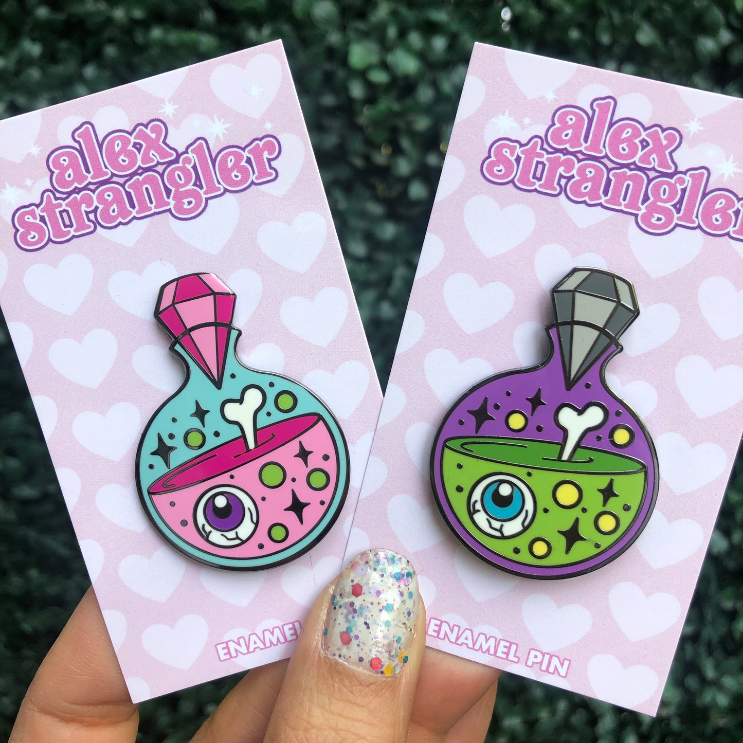 Poison Bottle - Enamel Pin
