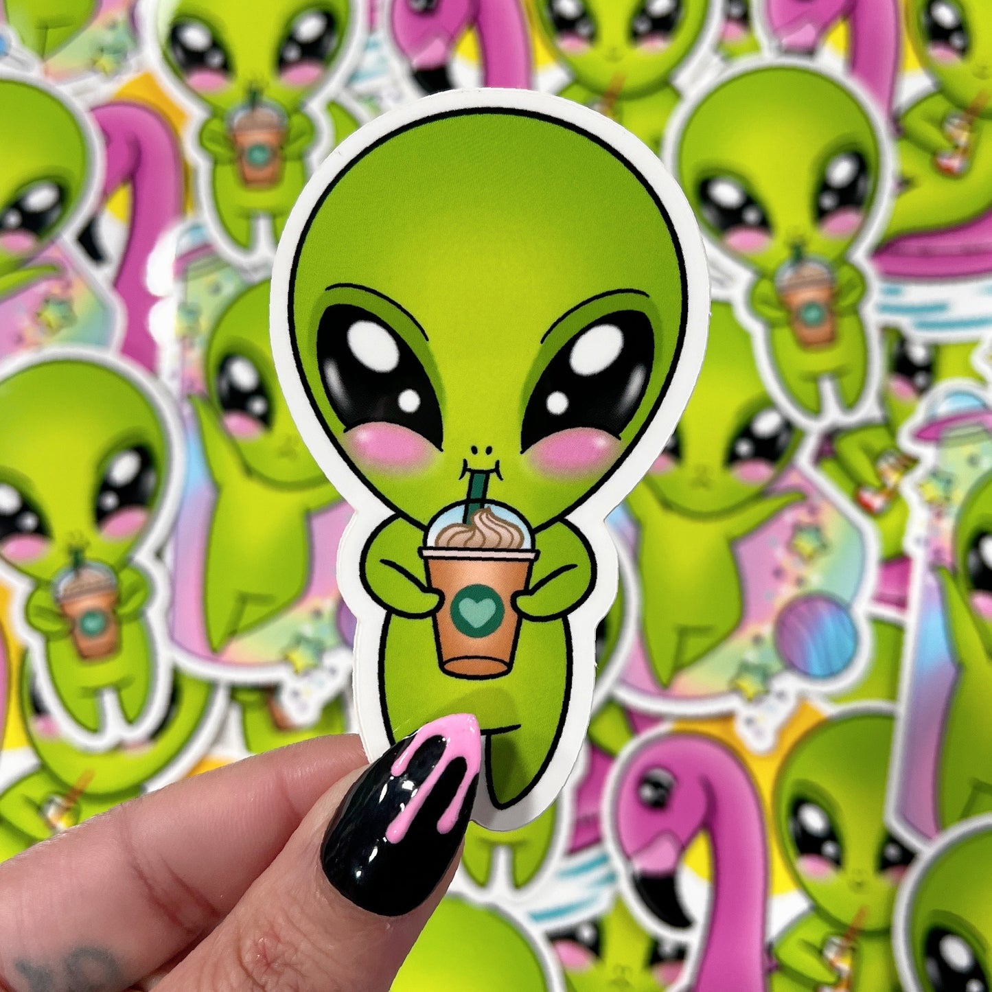 Alien Cuties - Sticker
