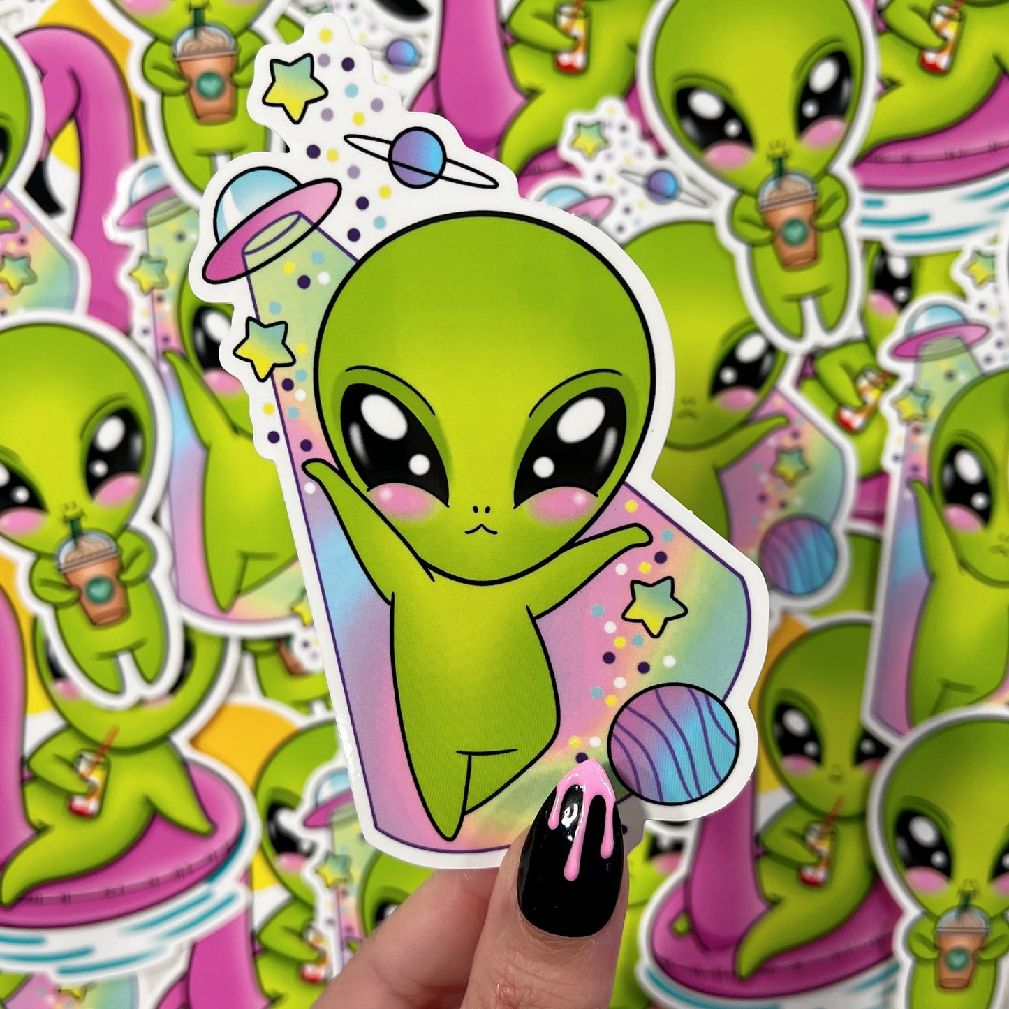 Alien Cuties - Sticker