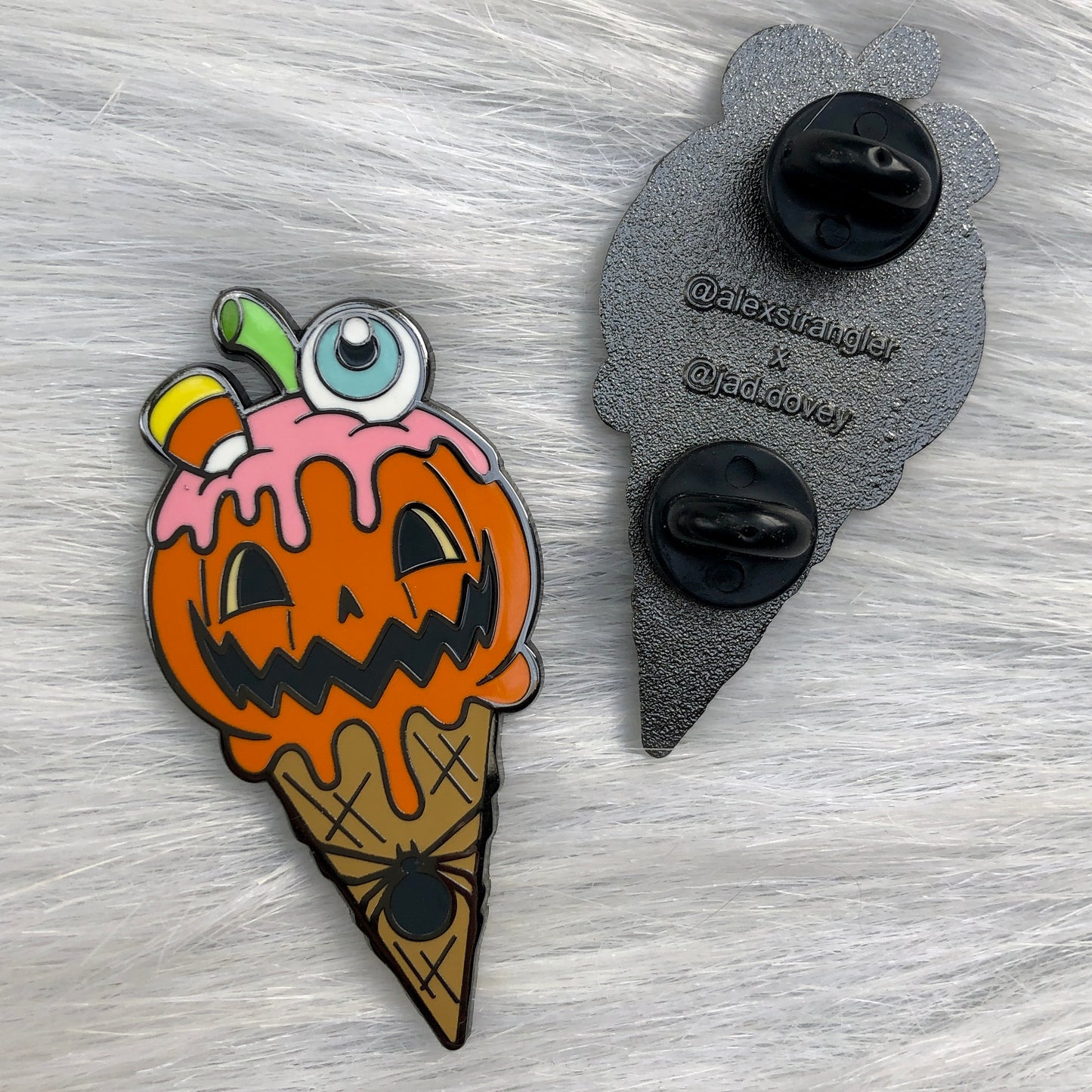 Halloween Cone - Enamel Pin
