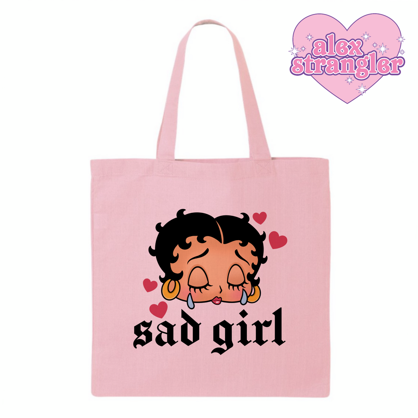 Sad Girl Betty - Tote Bag
