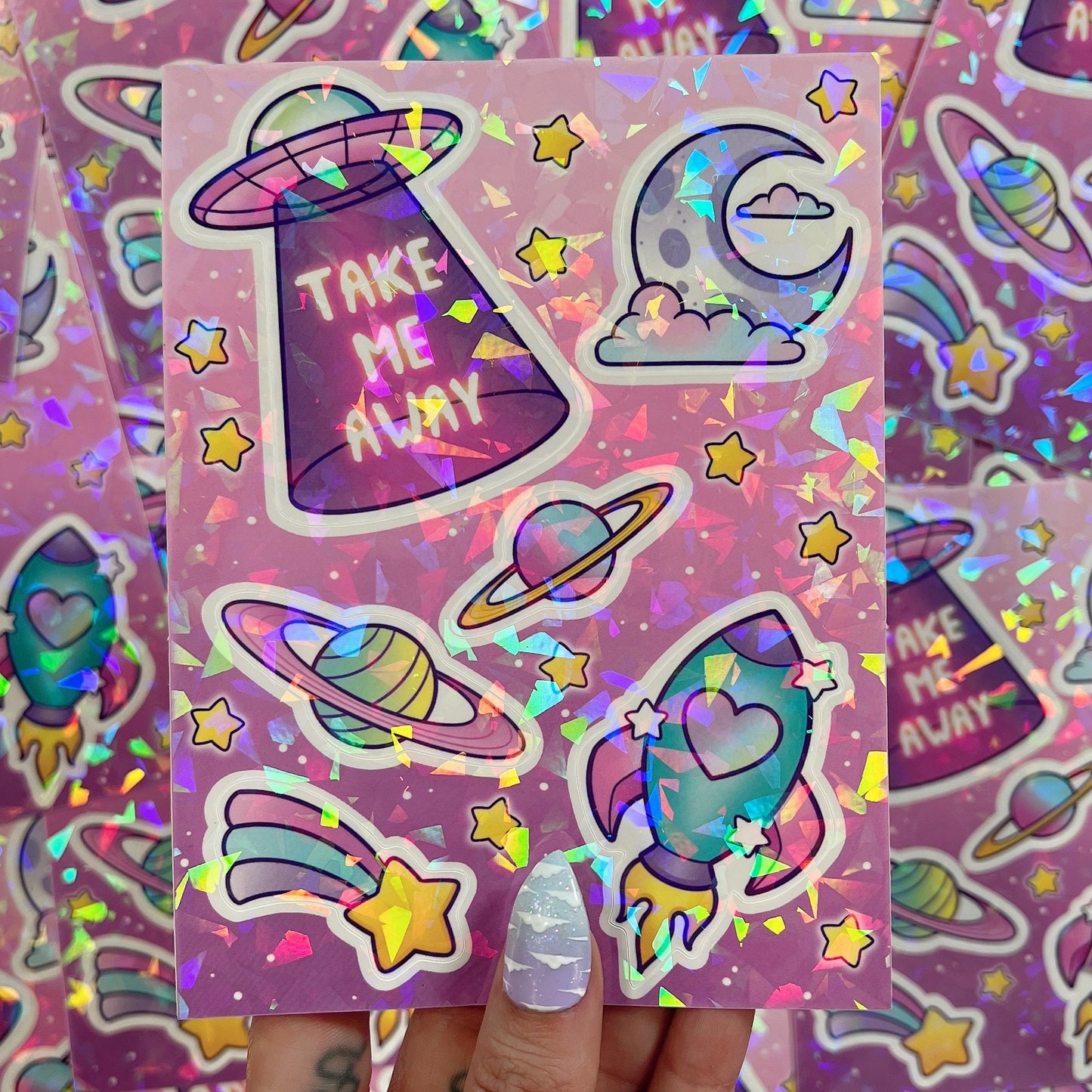 Out Of This World - Sticker Sheet