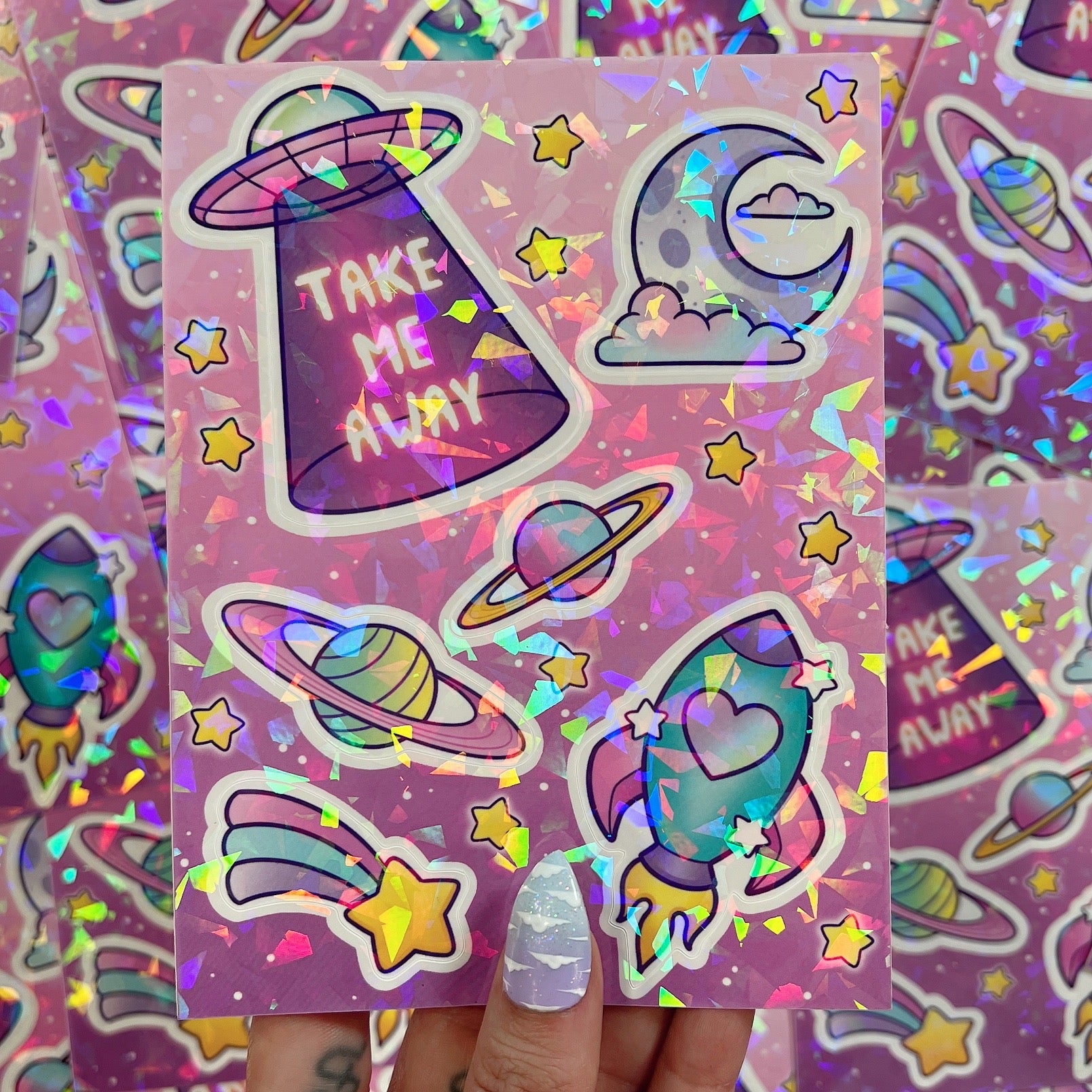 Out Of This World - Sticker Sheet