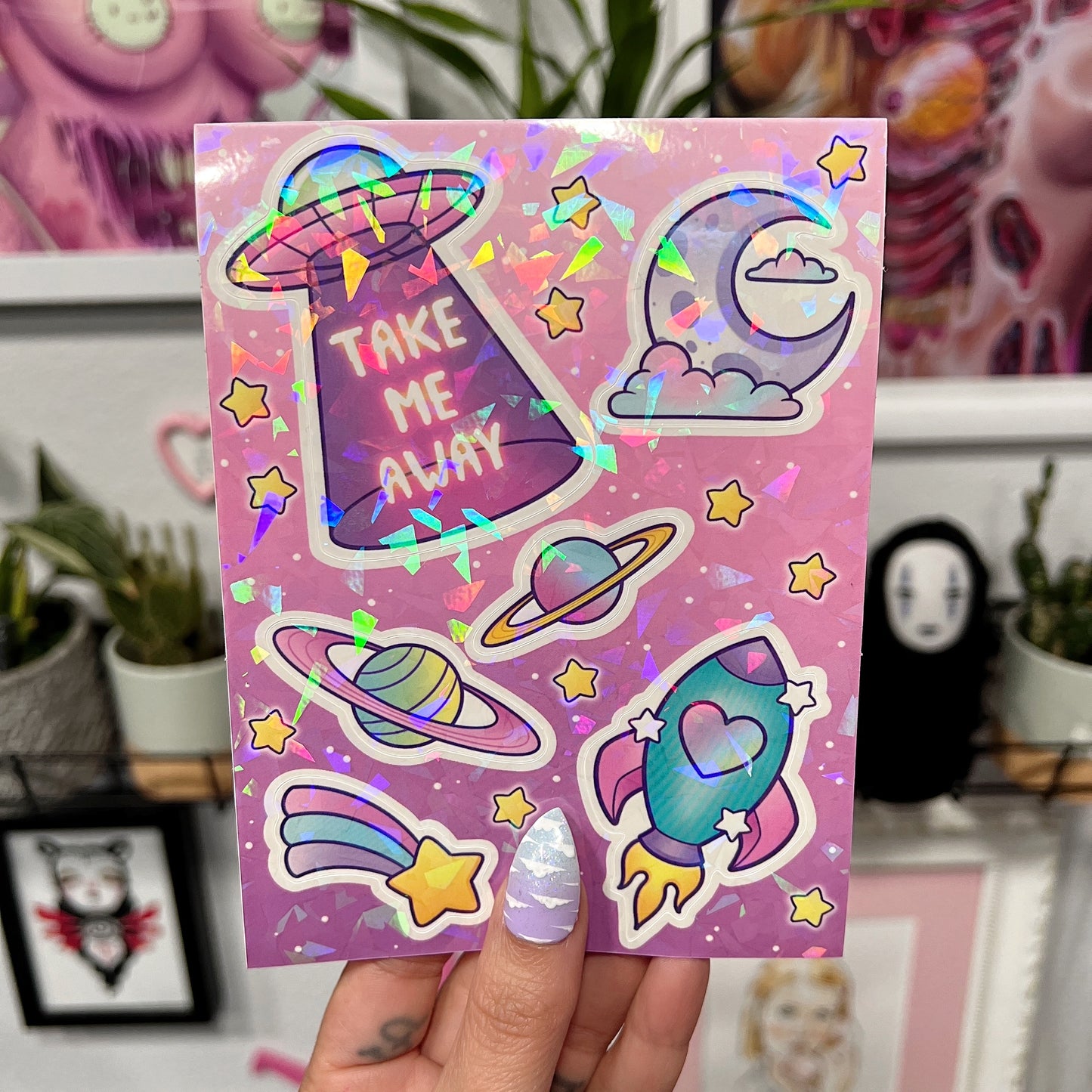 Out Of This World - Sticker Sheet