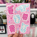 Circus Animal Cookie Friends - Sticker Sheet