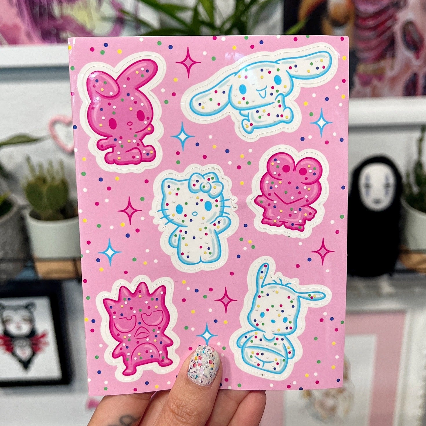Circus Animal Cookie Friends - Sticker Sheet
