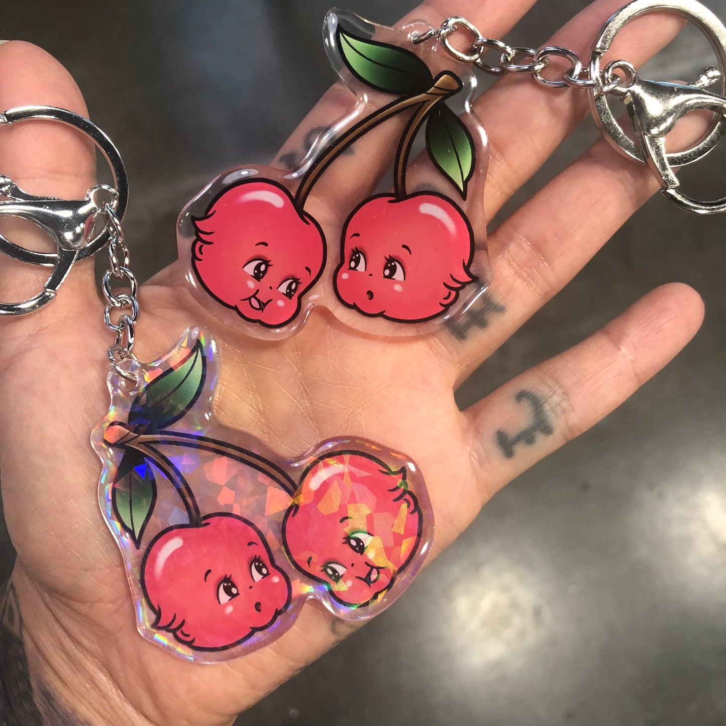 Cherry Kewpies - Keychain