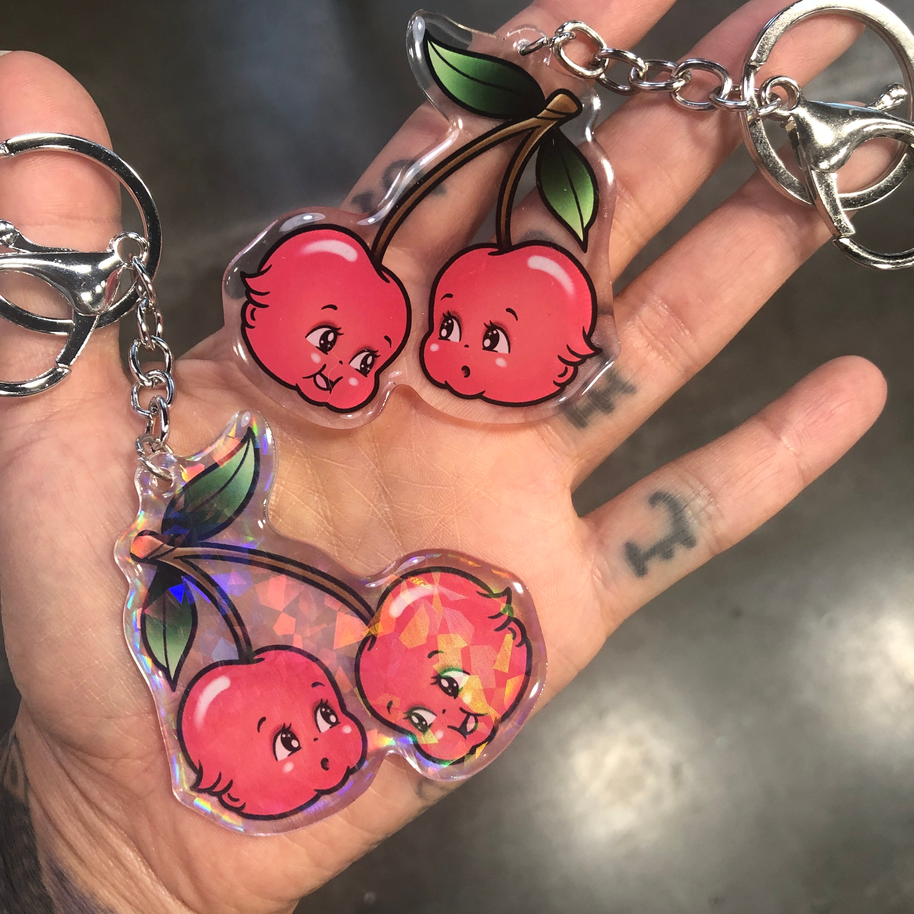 Cherry Kewpies - Keychain