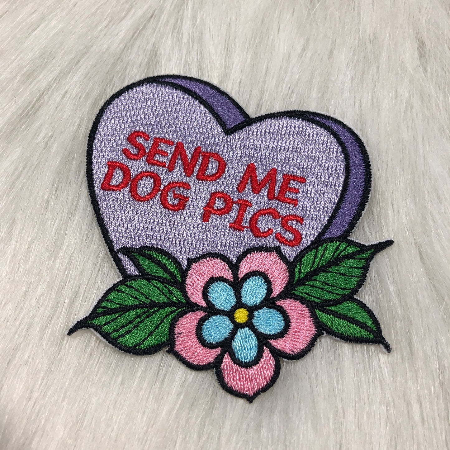 Send Me Dog Pics - Patch