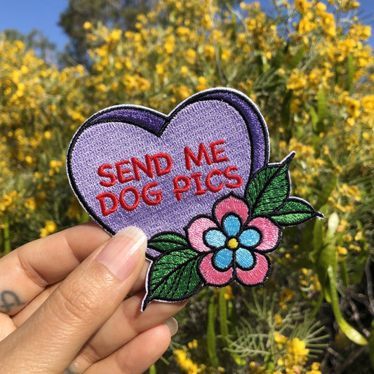 Send Me Dog Pics - Patch
