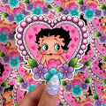 Betty Heart - Sticker
