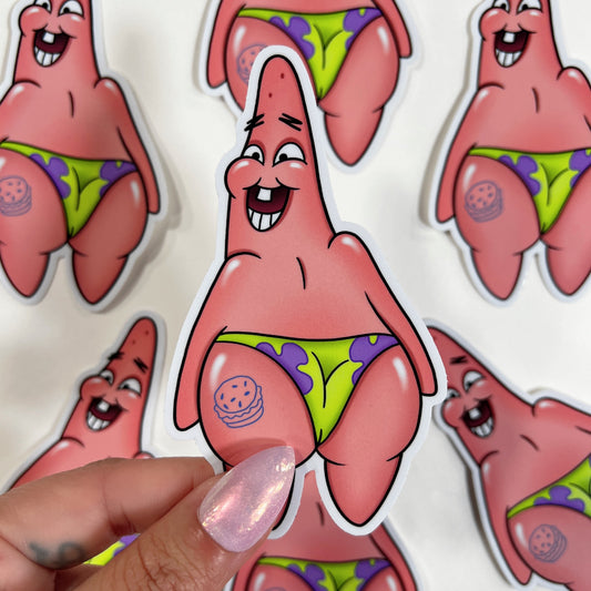 Cheeky Patrick - Sticker