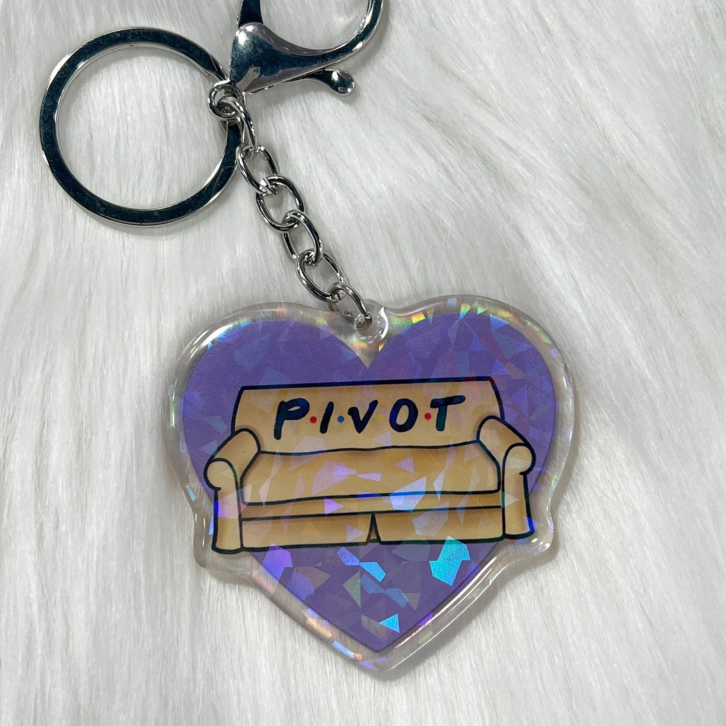 P•I•V•O•T Friends TV Show - Keychain