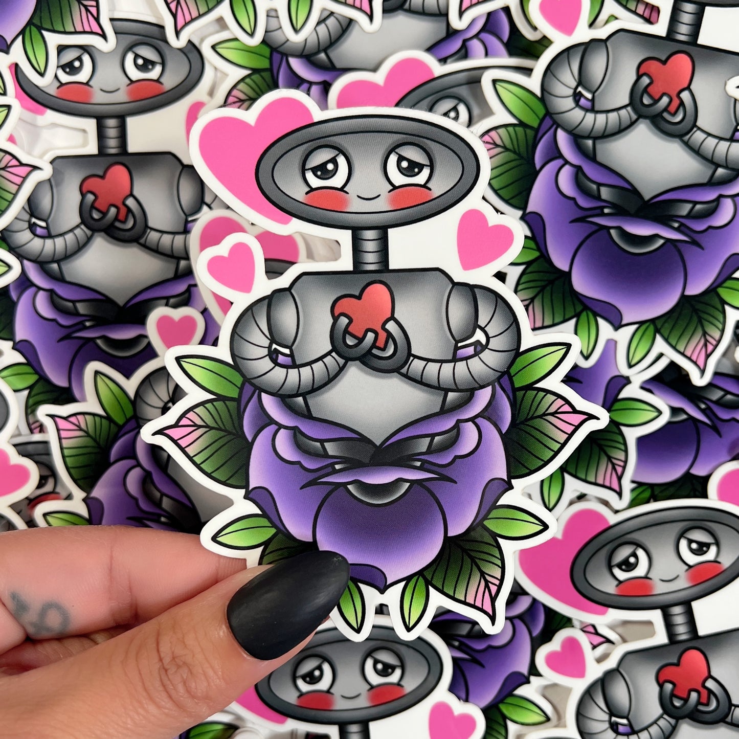 Robot Love - Sticker