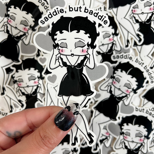 Saddie, but Baddie - Sticker