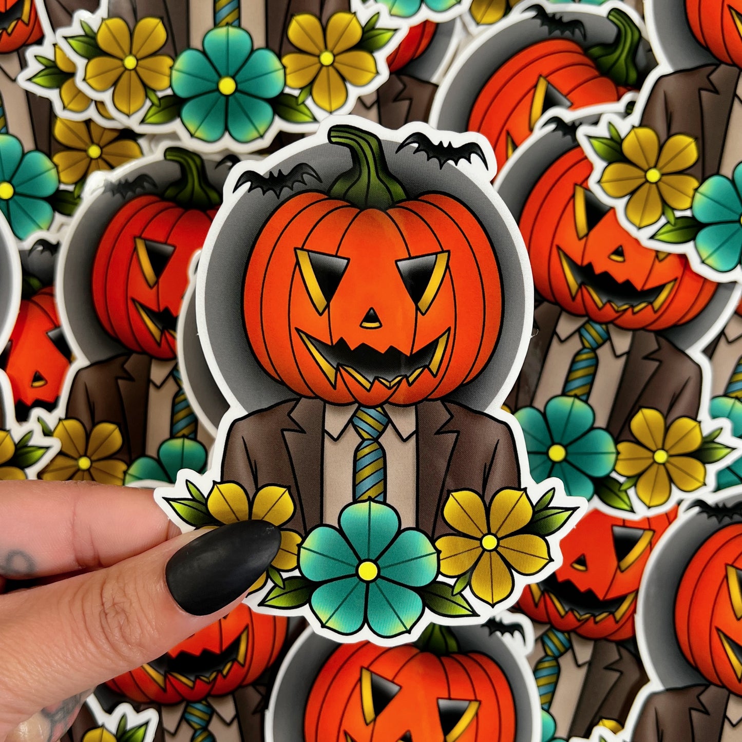 Pumpkin Dwight - Sticker