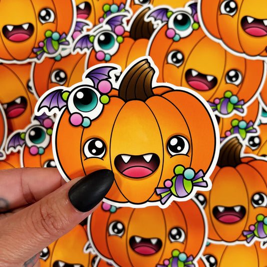 Spoopy Pumpkin - Sticker