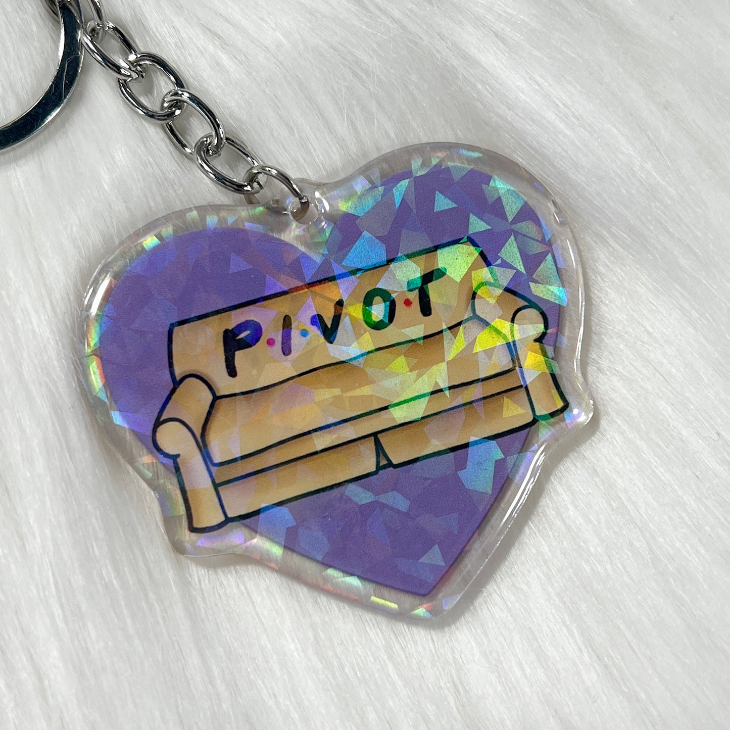 P•I•V•O•T Friends TV Show - Keychain