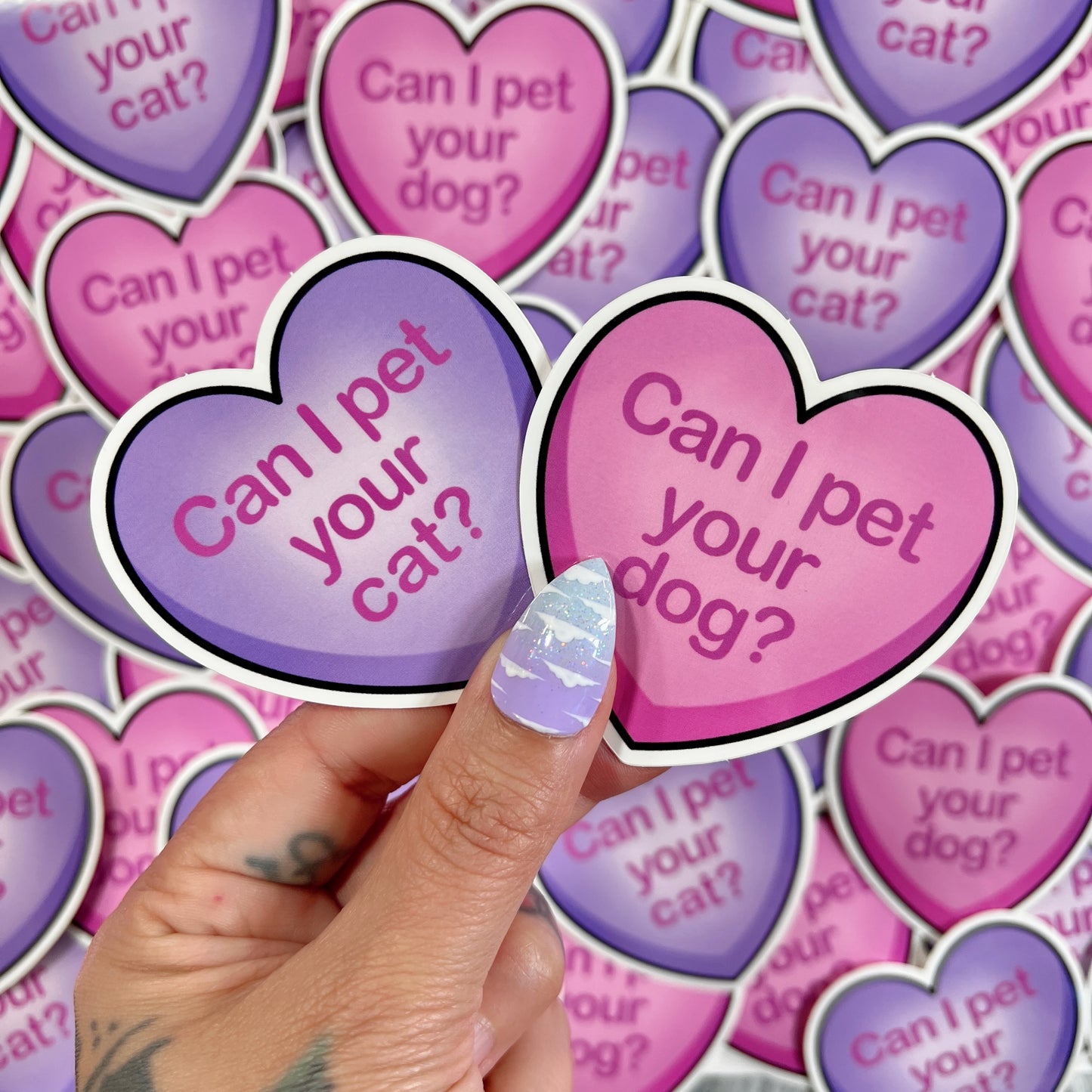 Can I pet your dog/cat? - Sticker